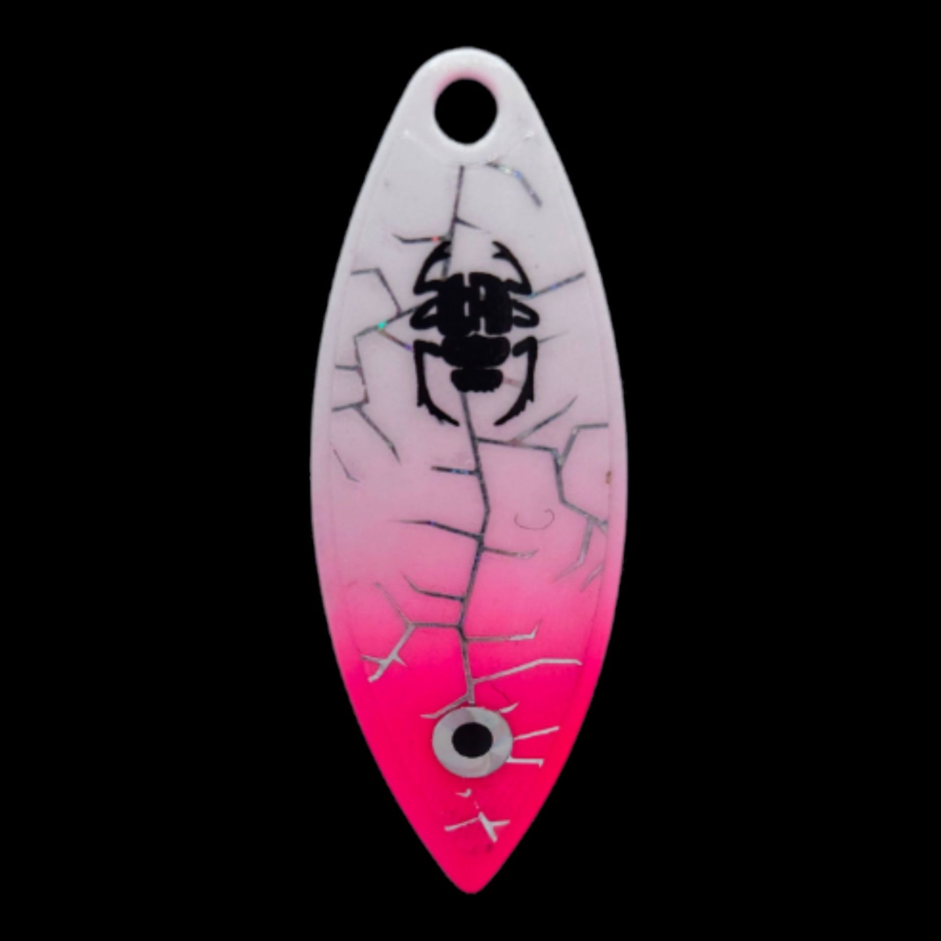 Blade Willow Leaf #15 — White pink